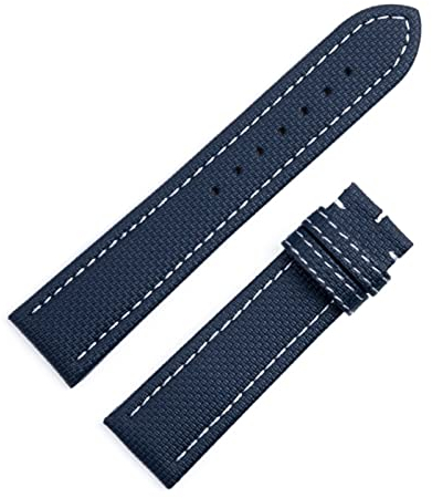 BONOOL Armband 22 mm für Breitling Avenger, weiches Karomuster-Leder-Uhrenarmband