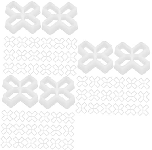 Hemobllo 300pcs Self-leveling Tile Spacer Tile Spacers Floor Patio Clip for Grout