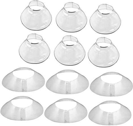 RORPOIR 10pcs Range Hood Filter Mesh Nets Replacement for Kitchen Vent Grease Oil Net Cooking Range Hood Fittings