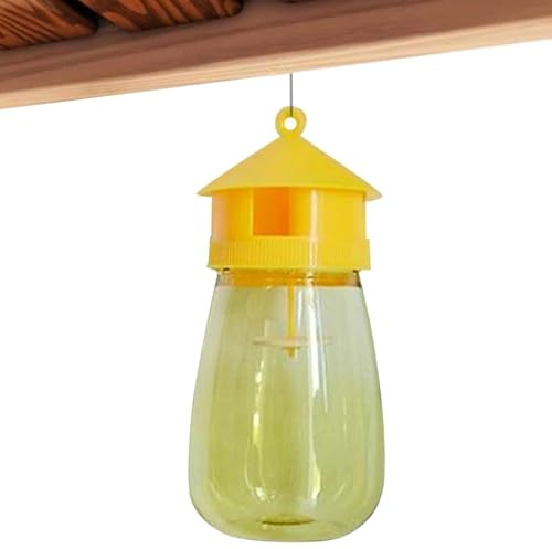 Trampa para abejas – Atrapa avispas para exteriores, resistente a la intemperie, jardín, terraza, camping, pasillo, patio, establo, granero, trampa para moscas de la fruta, trampa al aire libre, fácil