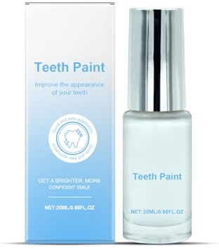 Gel Sbiancante per Denti,Vernice Sbiancante per Denti,Sbiancamento Dentis Immediato,Rimuove le Macchie,Vernice Bianca per Dentis Sensibili 20ML