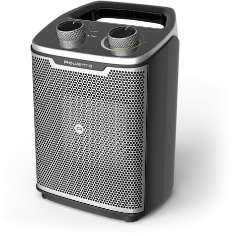 Rowenta Intense Comfort+, Termoventilatore Silenzioso e Compatto, Riscaldamento Rapido, Potenza di 2000W, Modalità Turbo e Eco, Sicuro e Potente, SO2350