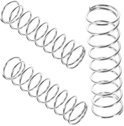 Ersatzfedern für Gartenschere 3 Stück aus Edelstahl Silber | Wiederverwendbar, Flexibel und Rostbeständig, Passend für Garten Scheren und Trimmer im Garten