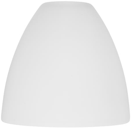 Homoyoyo Abat Jour Verre Transparent pour Suspension Protection Lampe Décorative Couverture Ampoule Douce et Remplacement Abat Jour Tulipe pour Salon