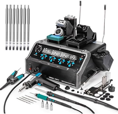 YIHUA 948D-V 5-in-1 Soldering Iron Station