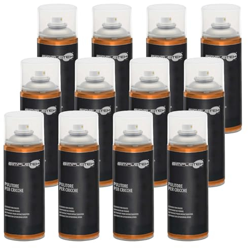 SIMPLETEK - 12 x Spray Paint Cleaner and Preparer for Detection Cracks Welding Splits 400 ml (12 Pieces)