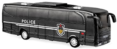 FGDTREE Modelo de autobús escolar, juguete de transporte de rescate, vehículo de juguete