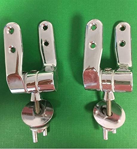 Copriwater Simas LONDRA BIANCO Cerniera Rallentata Soft Close Cromo-Sedile-Asse Wc