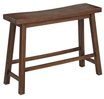 Boraam Sonoma Bench, 9 D x 33 W x 24 H, Chestnut