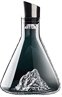 Carafe Vin Cascade Vin de vin Free Cristal Verre Creative Fast Fast Vin Filtre Vin Distributeur de Vin Ménage Ustensiles de vin Carafe a Decanter (Size : B)