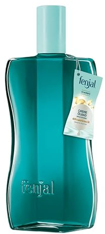fenjal Creme Ölbad XL - 500 ml, vegane Pflegebad mit 82% natürlichem Öl, Duft, normale bis sehr trockene Haut - Classic