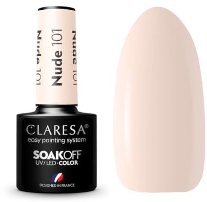 101 Nude UV Nagellack 5 ml Claresa