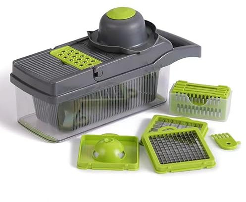 Vegetable Cutter, Onion Chopper, Multifunctional 15 in 1 Professional Food Chopper