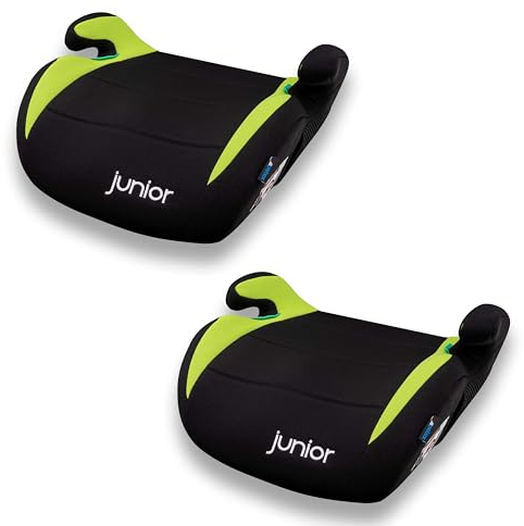 PETEX Max 2x Kindersitzerhöhung, Sitzerhöhung, i-Size R129/03, grün