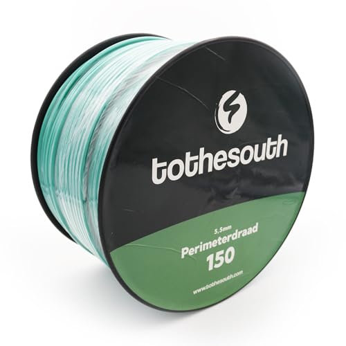 To the South® Filo perimetrale da 5,5 mm (PRO) adatto a tutti i robot tosaerba Husqvarna - Doppio isolamento - Lunghezza: 150 metri