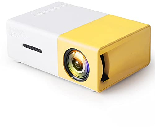 Portable LED Mini Projector Home Theater Game Video Player SD Compatible USB Speaker YG-300 Child Beamer small gift