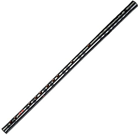 OWIEN Chinesische DIZI-Klarinette-alte schwarze Bambus-Flöte traditionelles Musikinstrument - C, D, E, F, G Melodie(E)