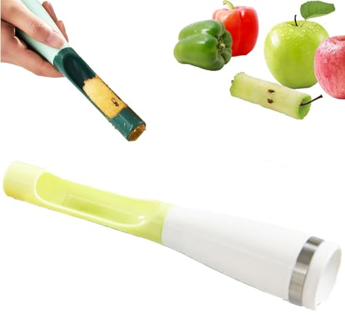 Äppelskärare, Vilbocr kök frukturkärnare äppelkärna borttagning fruktkärna borttagning paprika verktyg för päronurkärnare (vit)