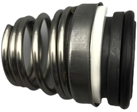 Sello mecánico de eje de resorte simple, Sello de eje compatible con motor de bomba de piscina, serie 155 CE-CA-NBR o SiC-SiC-FKM Sello de eje mecánico de bomba de agua con resorte de bobina simple(Da