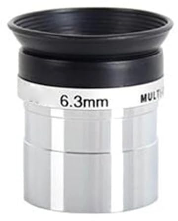 Teleskop 1,25 Zoll 6,3 mm 26 mm 40 mm Okular Hochleistungs-Astronomisches Teleskopzubehör(6.3mm)