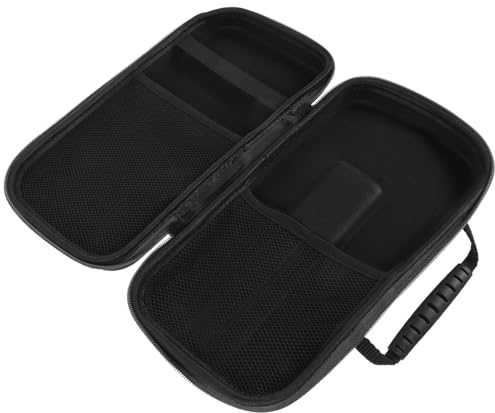 HEATSHAKING Bolsa de Transporte Material Eva y Tejido para Micrófono Inalámbrico y Diseño Cremallera Doble Protección Anti Golpes Adecuado para Viajes