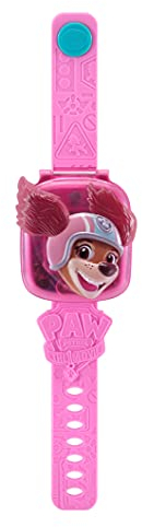 Vtech PAW Patrol Liberty-Lernuhr – Kinderuhr mit digitaler Anzeige, Timer, Stoppuhr, Wecker und lustigen Spielen – Für Kinder von 3-6 Jahren