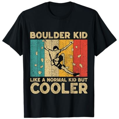 Boulder Kid Lustiges Klettern Bouldern für Kinder T-Shirt