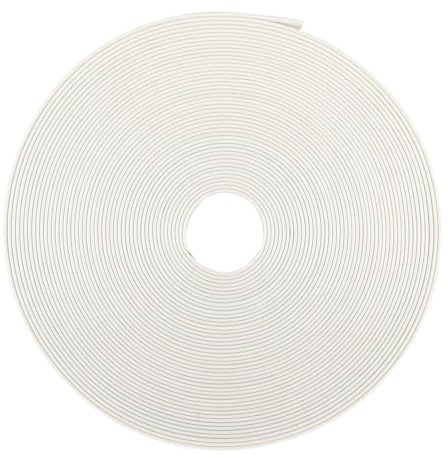 Unifizz Heat Shrink Tubing 10mm Dia 16mm Flat Width 2:1 Ratio Shrinkable Tube Cable Sleeve 10m - White