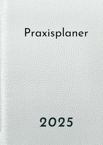 Praxisplaner 2025: Terrminkalender 2025 A4, 1 Woche auf 2 Seiten, Uhrzeit mit 15 Minuten Takt, 8:00 Uhr bis 21:00 Uhr, 1 Spalte für 1 Person | Weißer Wochenplaner