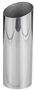 Künstlerische polierte Metallvasen, Minimalisten, rostfreier Edelstahl, Blumenbehälter für Esstisch, Regal, Display, Minimalisten, moderne Vasen für Wohnzimmer