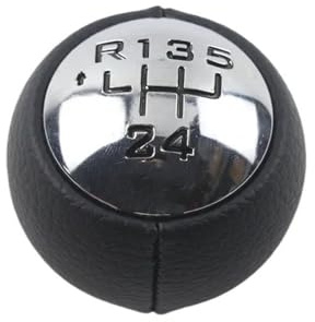 KWAYA Adaptador De Palanca De Cambios De 5/6 Velocidades para Peugeot 307 308 3008 407 807 Reemplazo De Transmisión Manual Pomo Palanca Cambios(5 Speed)
