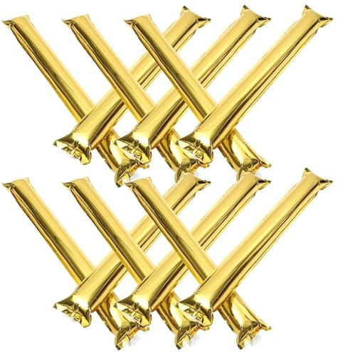 Ktann Thunder Sticks 20Pcs Aluminum Foil Inflatable Cheer Sticks - Sports Event Noise Makers