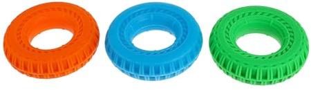 Ciieeo Lot de 3 Anneaux de Préhension pour Exercices Main, Renforçateurs de Poignée Portables 40-60 LB en Silicone Antidérapant, Outils D’entraînement Musculaire pour Rééducation