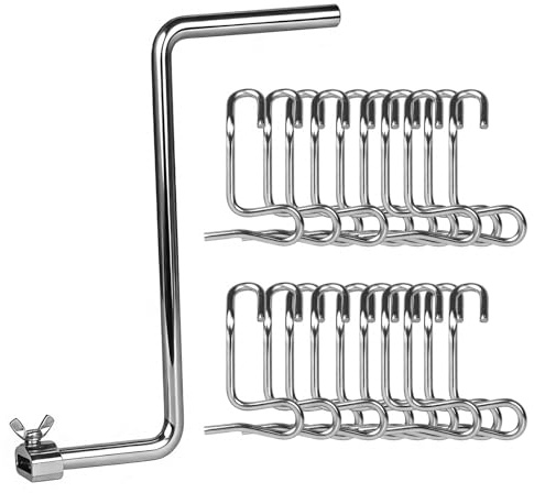 FarmNix Zaunspanner-Set, 20 Stück 6 mm Drahtklemmen + 1 Spannhebel | 1/4 Werkzeug für Stacheldrahtzäune, Gartenzaun, Farm, Weidezaun, Solar Weidezaungerät