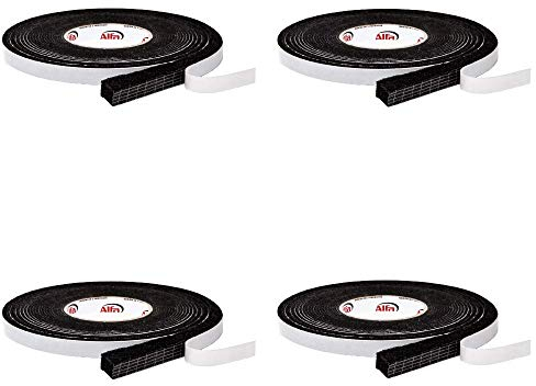Alfa Fugendichtband BG1 klebt einseitig, ist vorkomprimiert und eignet sich für das UV-beständige Abdichten von Mauerfugen (4, 10mm x 2-4mm x 10m)