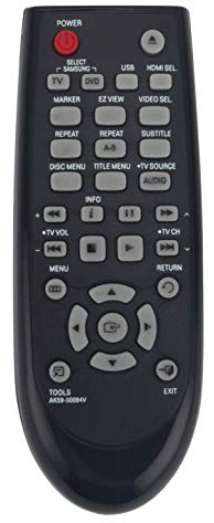 VINABTY Télécommande AK59-00084V AK5900084V pour Lecteur DVD Samsung | DVDC550 DVDD530 DVDD530XU