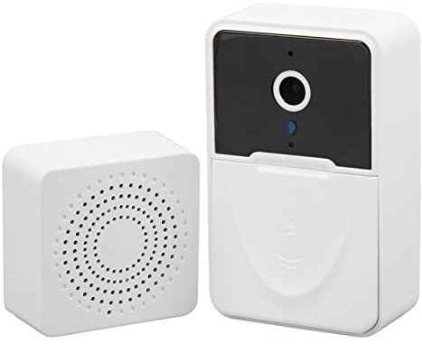 X3 Wireless Video Doorbell, Upgrade WiFi Smart Video Door Bell Kits, Two-Way Audio, HD Video, Night Vision, Cloud Storage, 1000mAh,Easy Installation, for Home