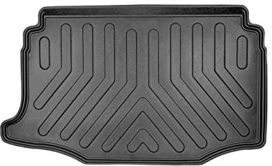 Trimak Passgenau 3D Untere Kofferraumwanne Kompatibel mit Seat Arona ab 2017 Untere Kofferraummatte Schutzmatte Auto Zubehör Antirutschmatte Kantenschutz TPE Gummi Dauerhaft Schwarz