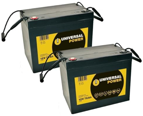 Ersatzakku für Vermeiren Carpo 4 Scooter 24V 2 x 12V 75Ah
