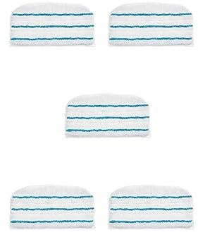 YAXRO Black & Decker Steam Mop Cloths 5PCS Compatible For FSM 1600 1610 1620 1630 Series Replacement Mop Pads