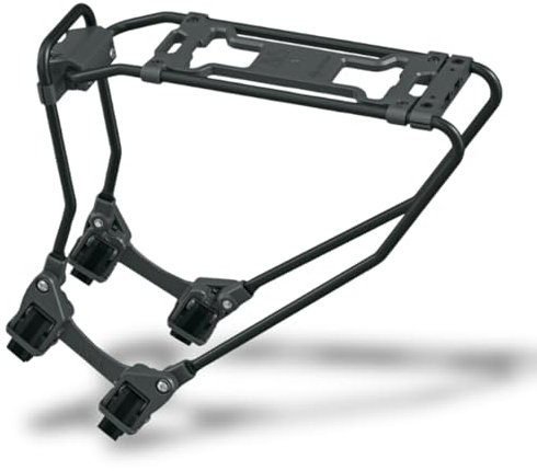 SKS GERMANY Infinity UNIVERSAL AVS Gepäckträger, mit AVS-Klicksystem | Fahrradzubehör zum Nachrüsten für fast jedes Fahrrad, Verstellmechanismus und Schnellspannsystem, Aluminium, schwarz