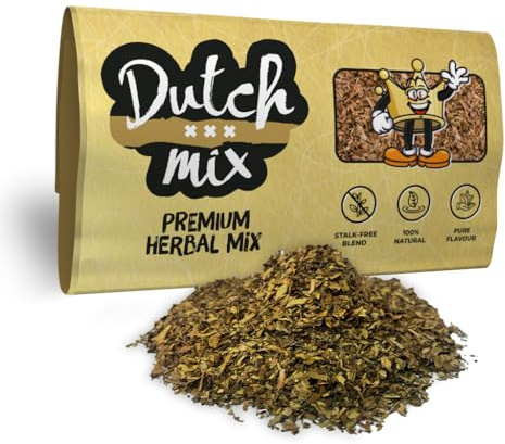 Mezcla Holandesa Premium - Sin tallo y natural - 30g Mezcla suave de hierbas
