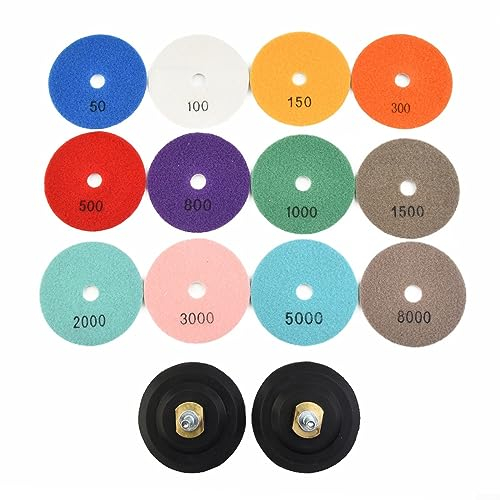 Optimal RPM 2200 Polishing for PADS for Wet Grinder and Floor Polisher