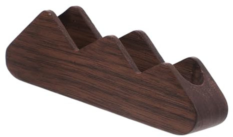 Lurrose Büro Visitenkartenhalter Holzkartenständer Für Schreibtisch Visitenkartenständer Kartenhalter Aus Holz Visitenkarten Organizer Karten-organizer Für Präsentation