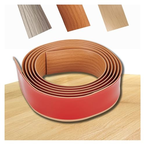 Vinyl Übergangsprofil | Bodenleiste | Übergangsleiste ohne bohren | Teppichkantenleiste | Türleiste Selbstklebend, für FußbödenÜbergangsleisten Laminat Ausgleichsprofil(Yellow,3.0mx4cm)