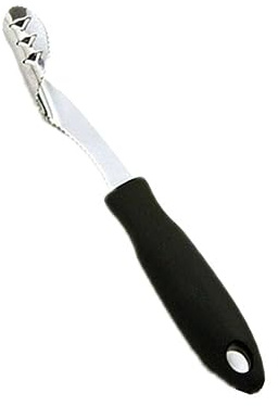 SHOWERORO 2pièces Évideur Poivrons Multifonction Acier Inoxydable Séparateur De Fruits Et Légumes avec Manche Antidérapant Outil Cuisine Rapide pour Piments Concombres Fruits