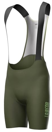 LAMEDA Cuissard Vélo Short de Cyclisme pour Homme Séchage Rapide Eté Vert-L