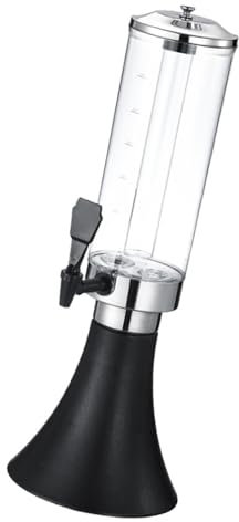 MagiDeal Spillatori Di Birra Da 3 Litri, Dispenser per Bevande Con Tubo Di Congelamento, Torre per Bevande Robusta per Tra Cui Birra, Cocktail E Succhi Di Frutta Creativi
