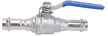 Vanne à billes de pression 1/2 pouce DN15 304 Valve de billes de connexion à double pression en acier inoxydable pour vapeur d' d'eau à haute pression à haute pression