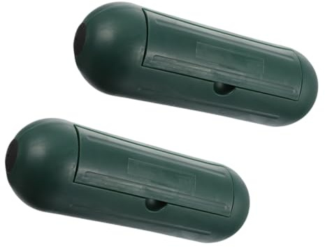 FONDOTIN 2 pièces Cache-câbles Extérieur Étanche Protection Sécurisée pour Rallonges et Prises Anti-humidité pour Câbles de Jardin et Éclairage Boîtier de Protection